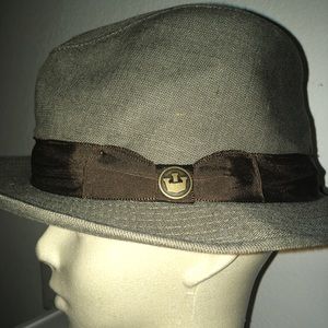 Linen Denim shapable hat